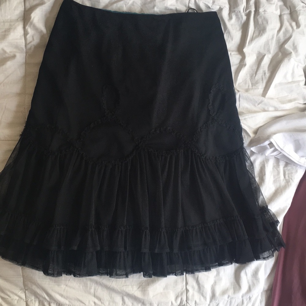 Kay Unger Black Skirt